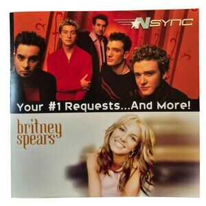 Nsync & Britney Spears CD, Featuring Exclusive Remixes & Hits From 90s 37538cd